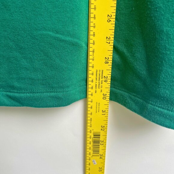 J. CREW Green Cowl Neck Button Pullover Sweatshirt – Cozy & Stylish - Picture 7 of 9